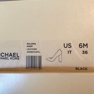 Michael Kors Paloma Leather Pump